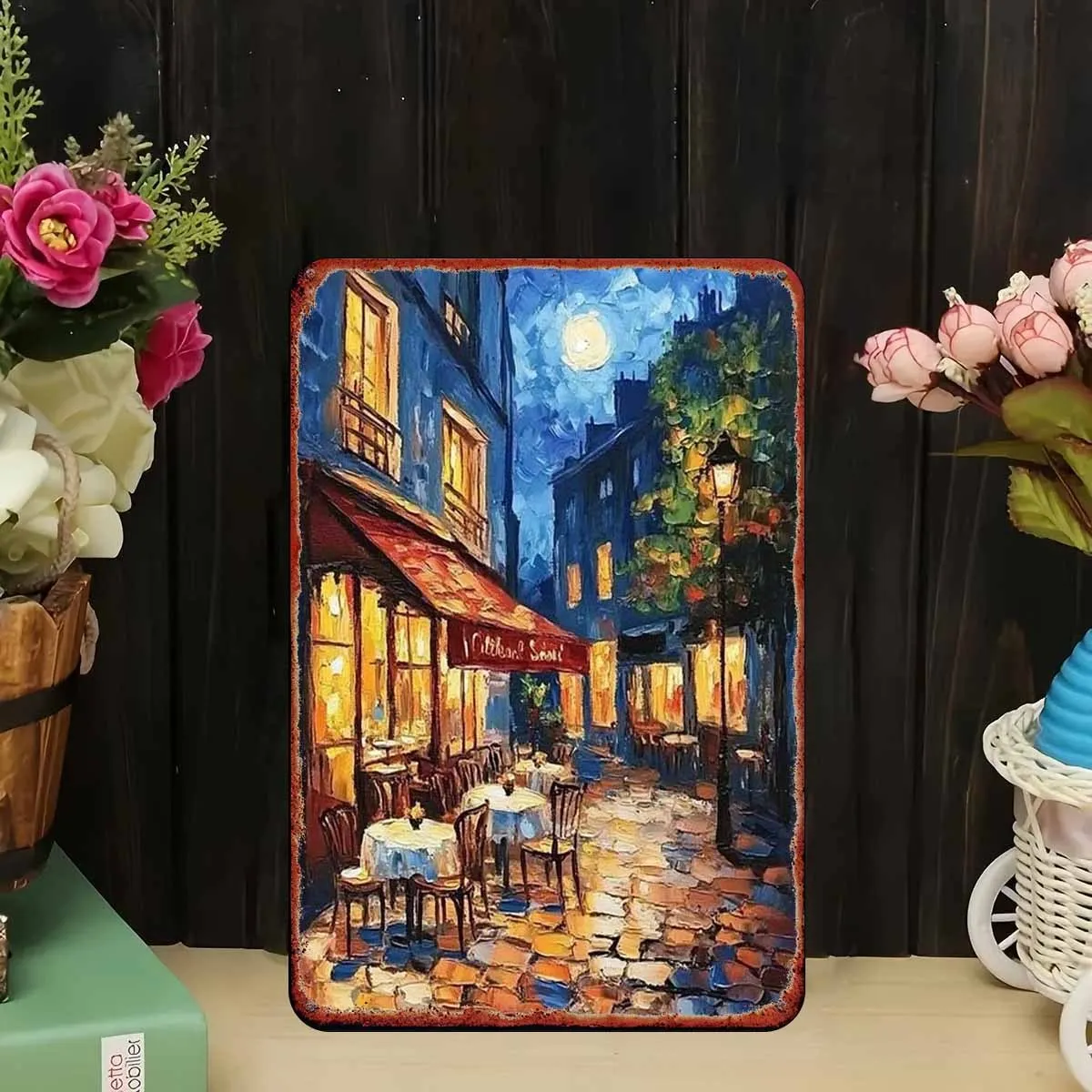 Peinture En Fer Bla…