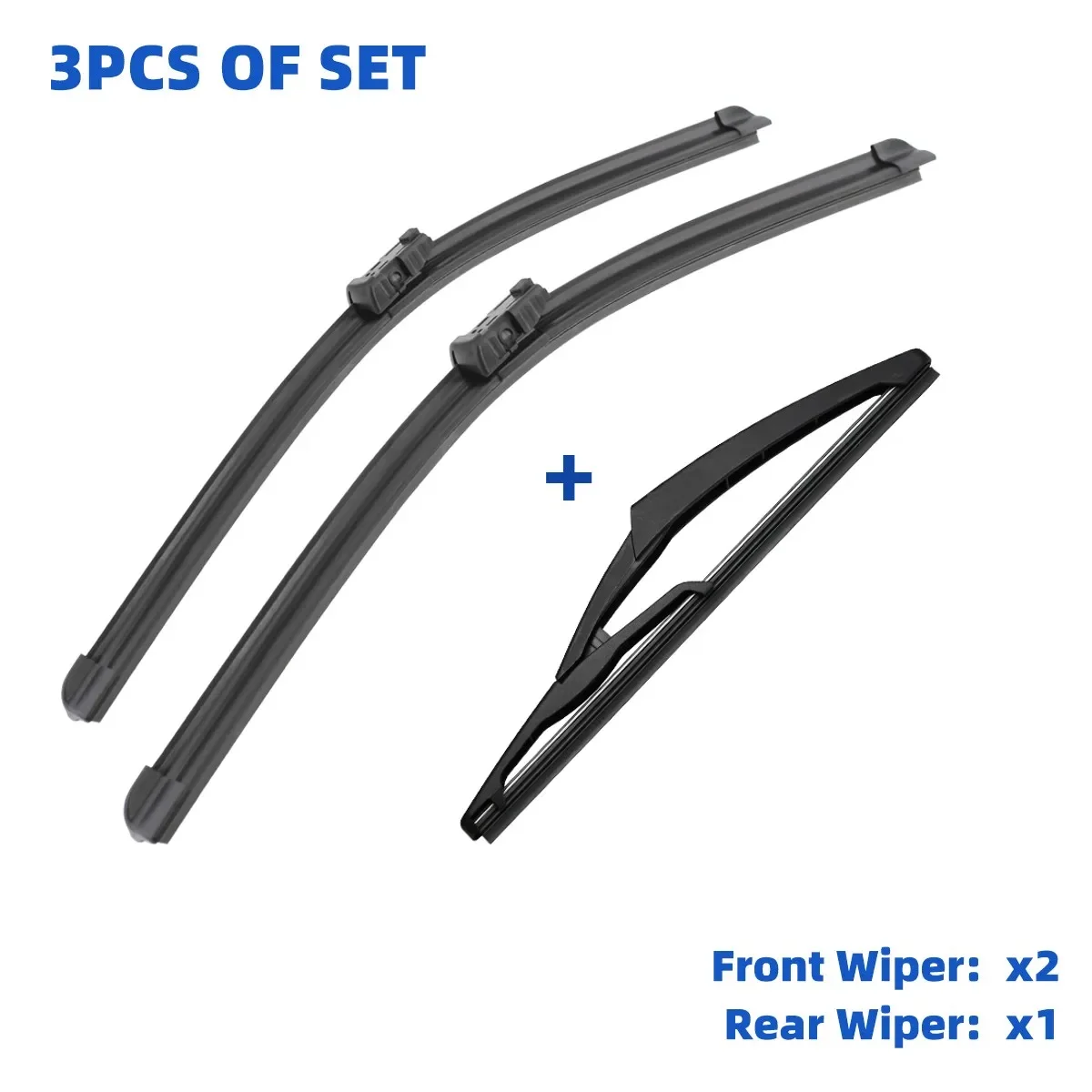 Escobillas de limpiaparabrisas delantero para Peugeot, accesorios de coche, 208, 2012, 2018, 2018, 2017, 2016