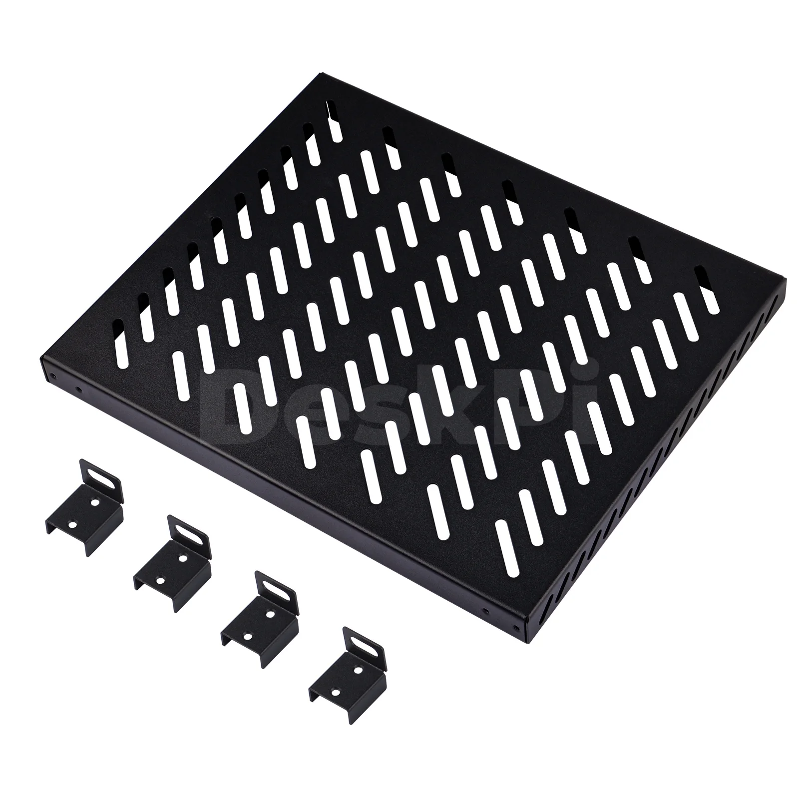 Accesorios DeskPi RackMate, Estante de Rack Resistente de 10 Pulgadas y 0.5U para Gabinete de Servidor T2