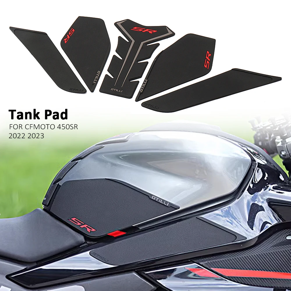 

For CFMOTO 450SR 450 SR 450sr Motorcycle Accessories Frosted Sticker Decal Kit Fuel Tank Pad Protector Anti slip 2022 2023