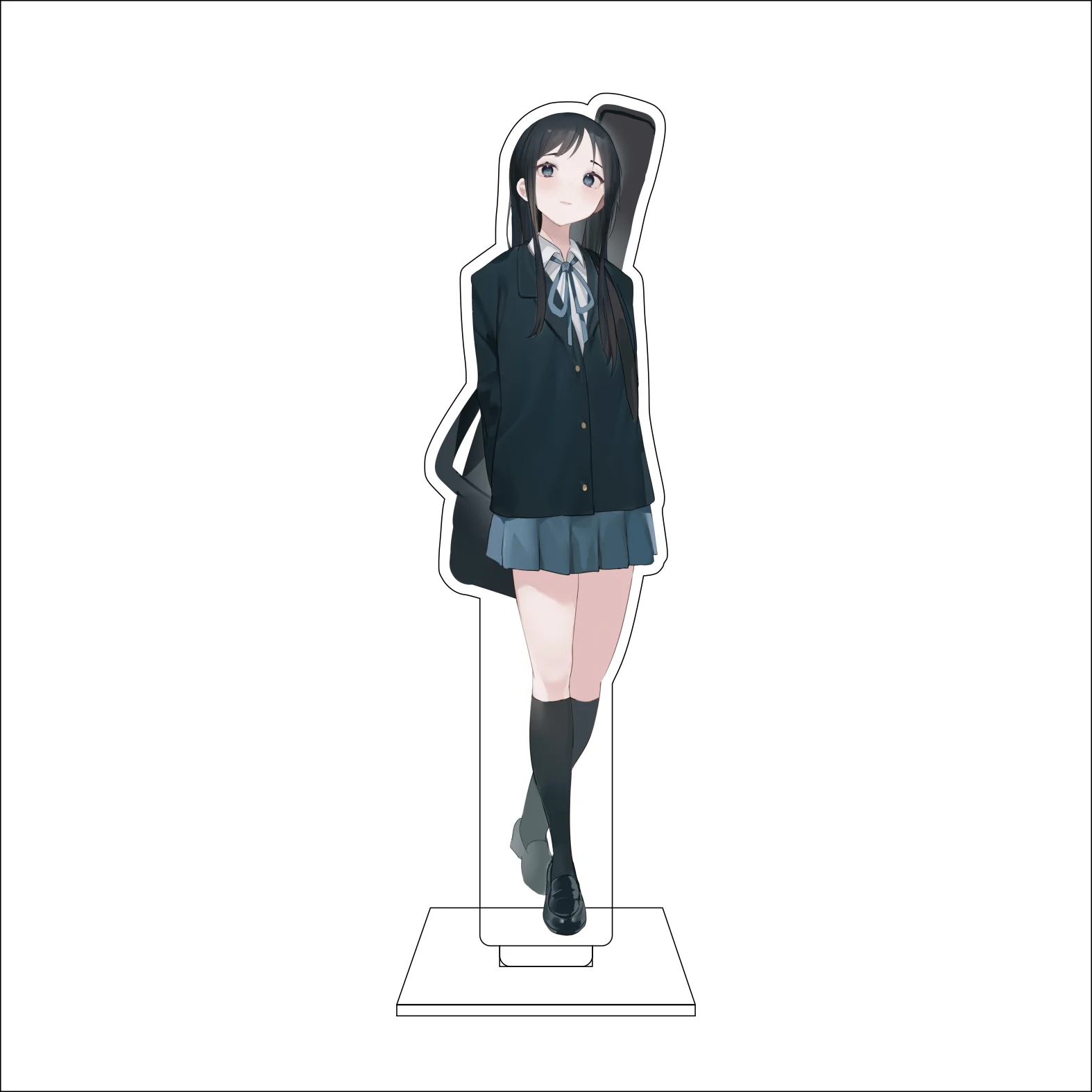 16CM Anime K-ON！Cosplay Acrylic Figure Stand Plate Kotobuki Tsumugi Tainaka Ritsu Akiyama Mio Hirasawa Yui Ornaments Gifts view 3