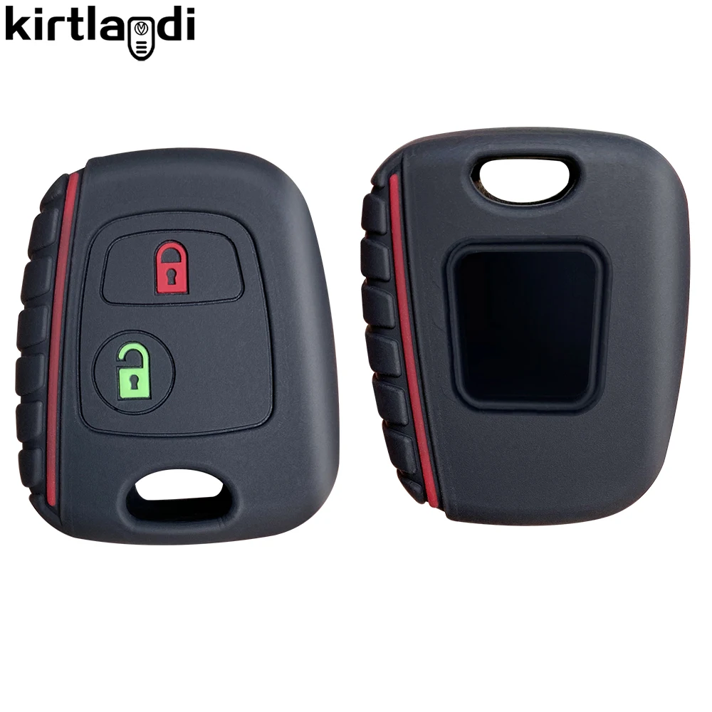 ل سيتروين C3 C2 C1 بيرلينجو كسارا بيكاسو لبيجو 207 206 107 307 406 سلسلة المفاتيح ل مفاتيح السيارة حافظة سيليكون مفتاح غطاء