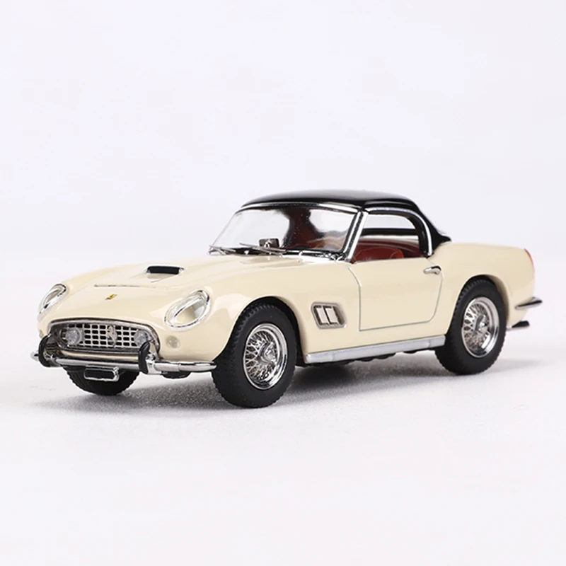 GFCC 1:64 250GT カリフォルニア コンバーチブル スポーツカー ダブルドア 合金製おもちゃ モータービークル ダイキャストメタルモデル ギフト