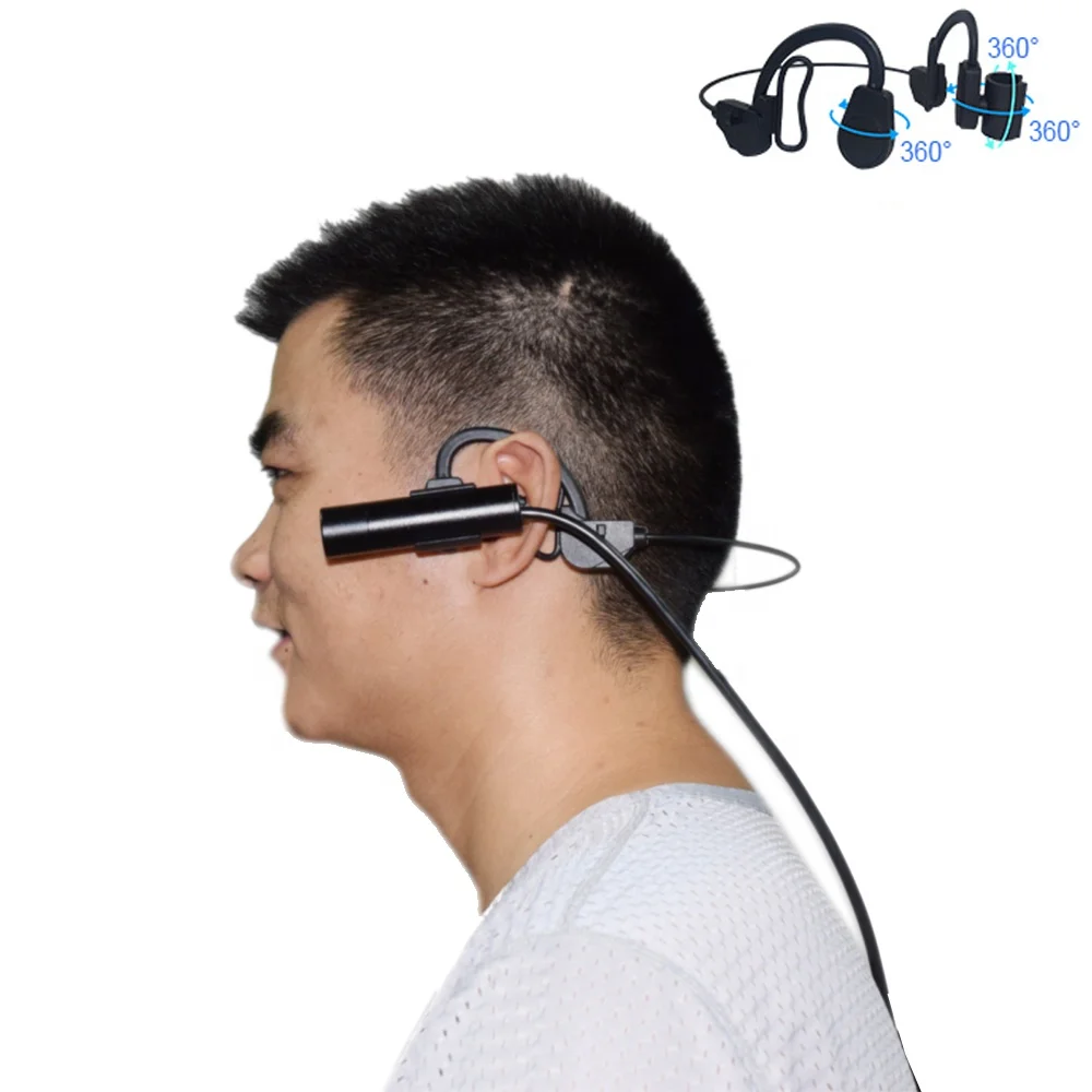 

Ears hanging UVC MJPEG/YUY2 1080P Android IOS OTG External USB Camera TYPE-C micro for helmet equipment lipstick cam