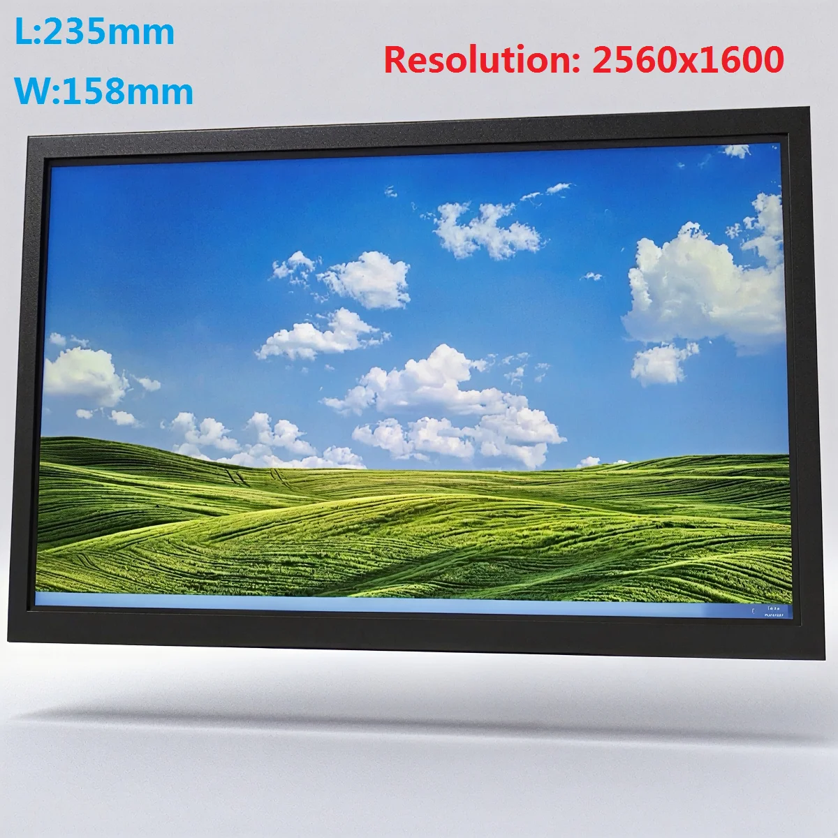 2.5K Monitor Type-C All-in-One Screen Casting Mini HDMI for Raspberry Pi, Gaming, Meetings, Portable 10.1-inch Display2560x1600