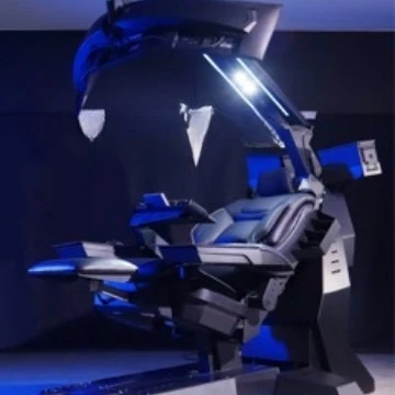 Computer Cockpit, Zero Gravity Cockpit, Massage Computer Capsule, Ergonomics