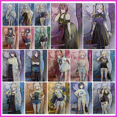 Anime Goddess Story Rare UR Collectible Card Furina Robin Ganyu Yelan Hu Tao Yoimiya Kafka Keqing Toys for boys Birthday Present
