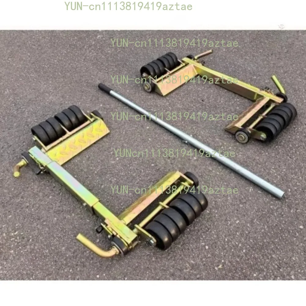 Loading Roller Lifttable Vehicle Wheel Dolly Jack 4 Vehicle Lever Positioning Wheel Dolly for Car Tire