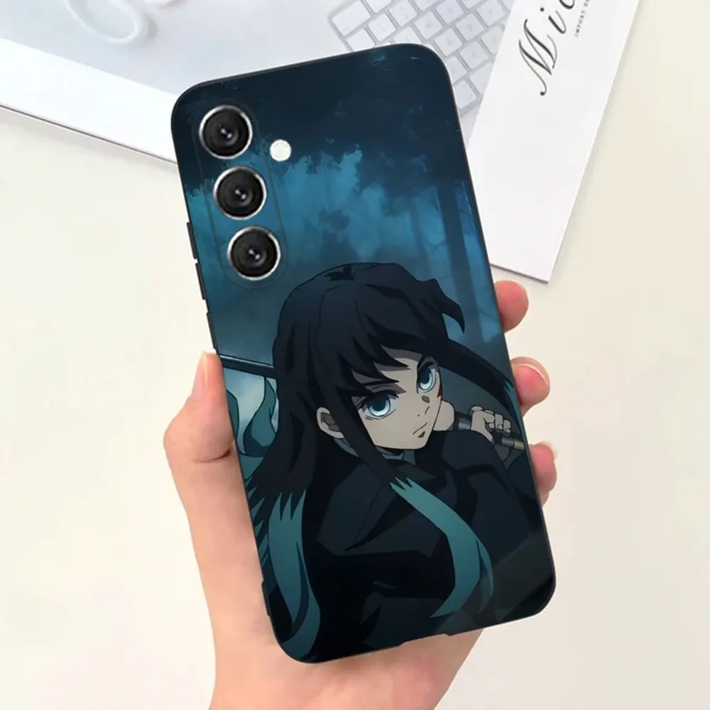 Anime Muichiro Tokito Phone Case For Samsung S21,S22 Ultra,S20,S30 plus,S22 plus,S23,S30 ultra 5G Silicone Cover