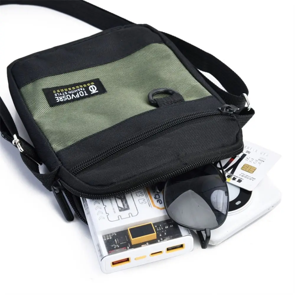 

New Oxford Cloth Men Shoulder Bag Waterproof Comfortable Crossbody Bag Casual Large Capacity Messenger Bag Travel