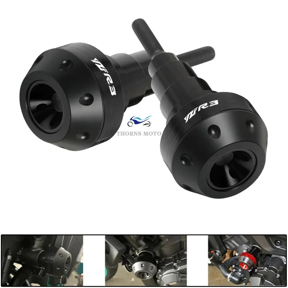 For Yamaha YZFR3 YZF R3 YFZ-R3 2019-2021 2022 New Motorcycle High Quality CNC Accessories Frame Sliders Crash Falling Protection