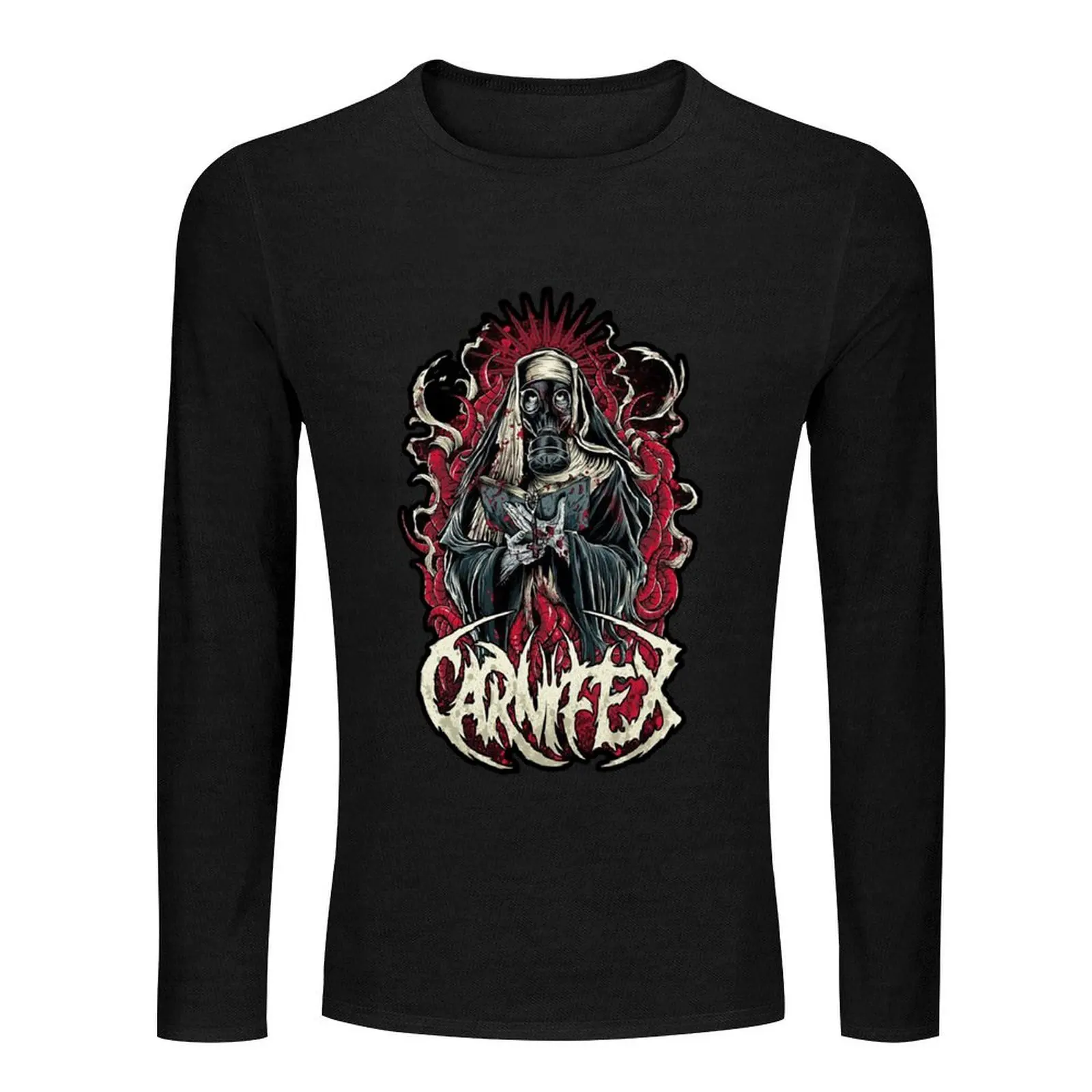 Graveside Confessions Carnifex Death Metal Long T-Shirt t shirt man black t shirts blank t shirts Men's shirts