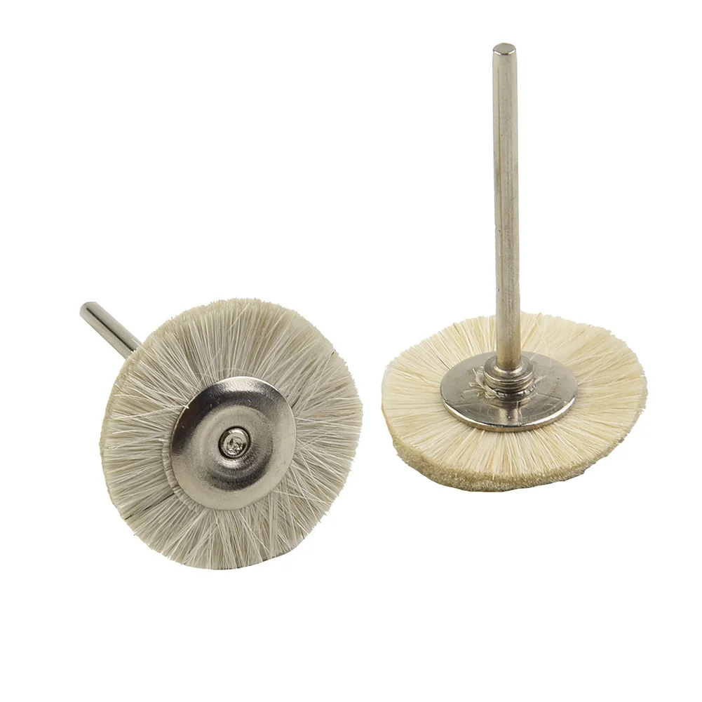 Brush Polishing Brushes Creamy White Goat Hair Miniature Replacement Smooth Soft Tools Tooth Polishing for durable