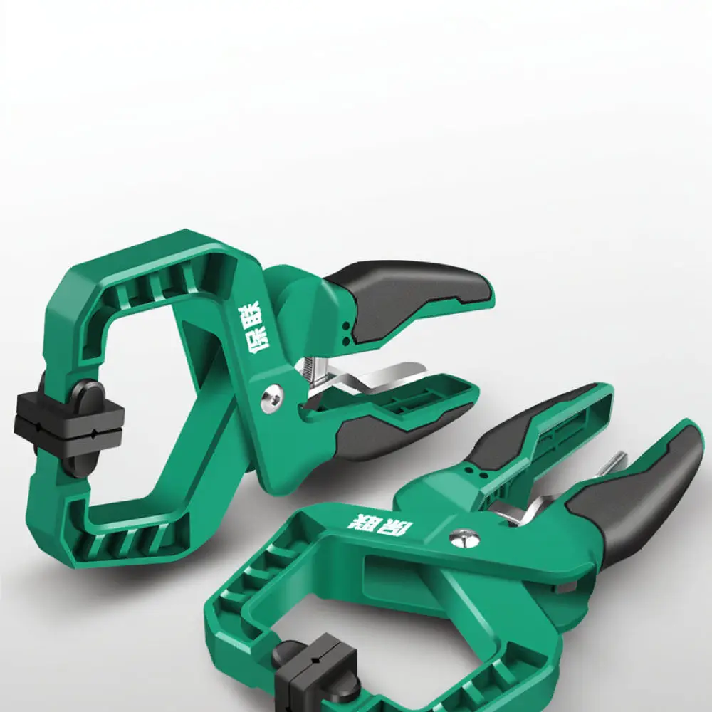Heavy Duty Woodworking Clamp Nylon Fiberglass Ratchet F Clamp Professional Carpentry Tool Fast Locking Fixing Fixture