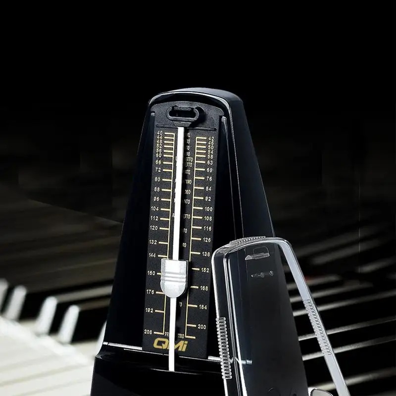 Guitar Metronome Piano Metronome High Precision Tower-Shaped Metronomes Loud Sound Solid Music Metronome Tuner For Violin Drums