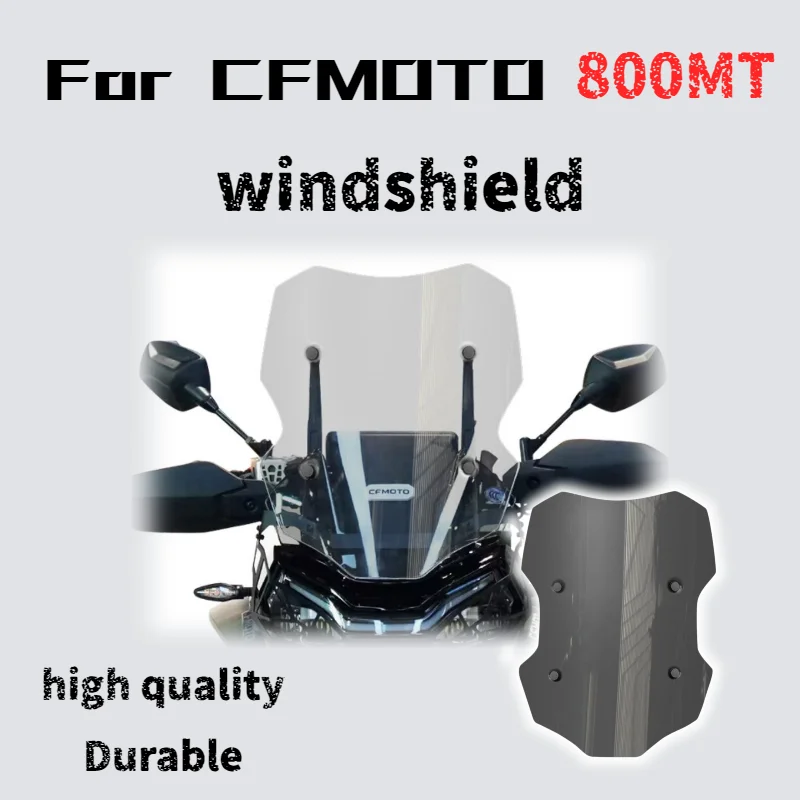 For  CFMoto 800MT windshield, a special heightening and thickening windshield modification part.