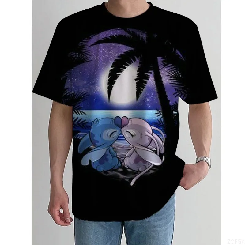 

Летний мультфильм аниме ненавивает монстры 3D печатный пара уличная мода спортивный топ с короткими рукавами