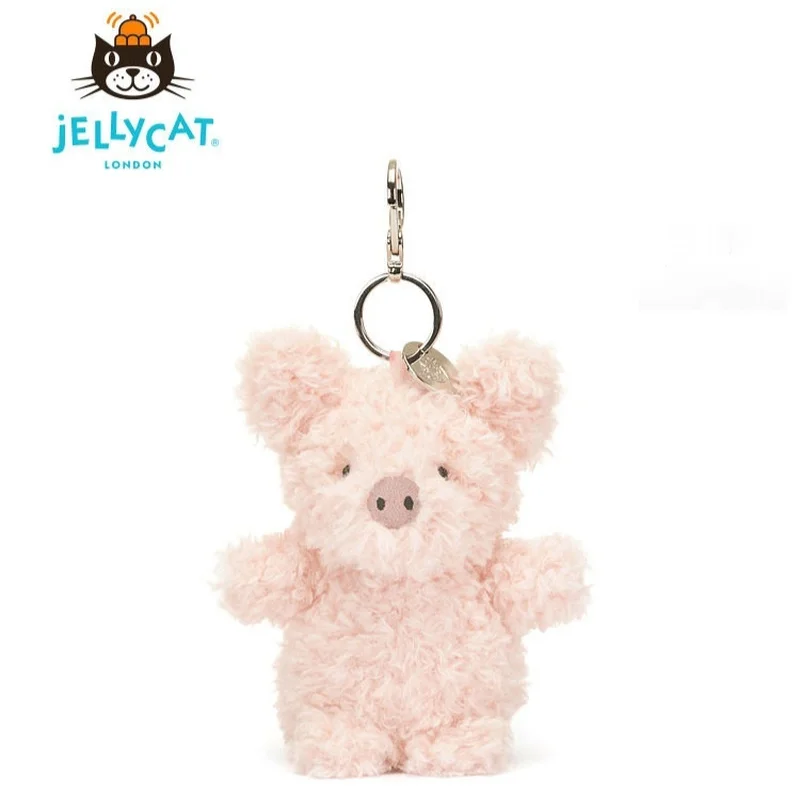 

【IN STOCK】100% Original JELLYCAT UK Fun Cute Little Pig Bag Pendant Piglet Keychain Plush Doll Birthday Christmas Gift