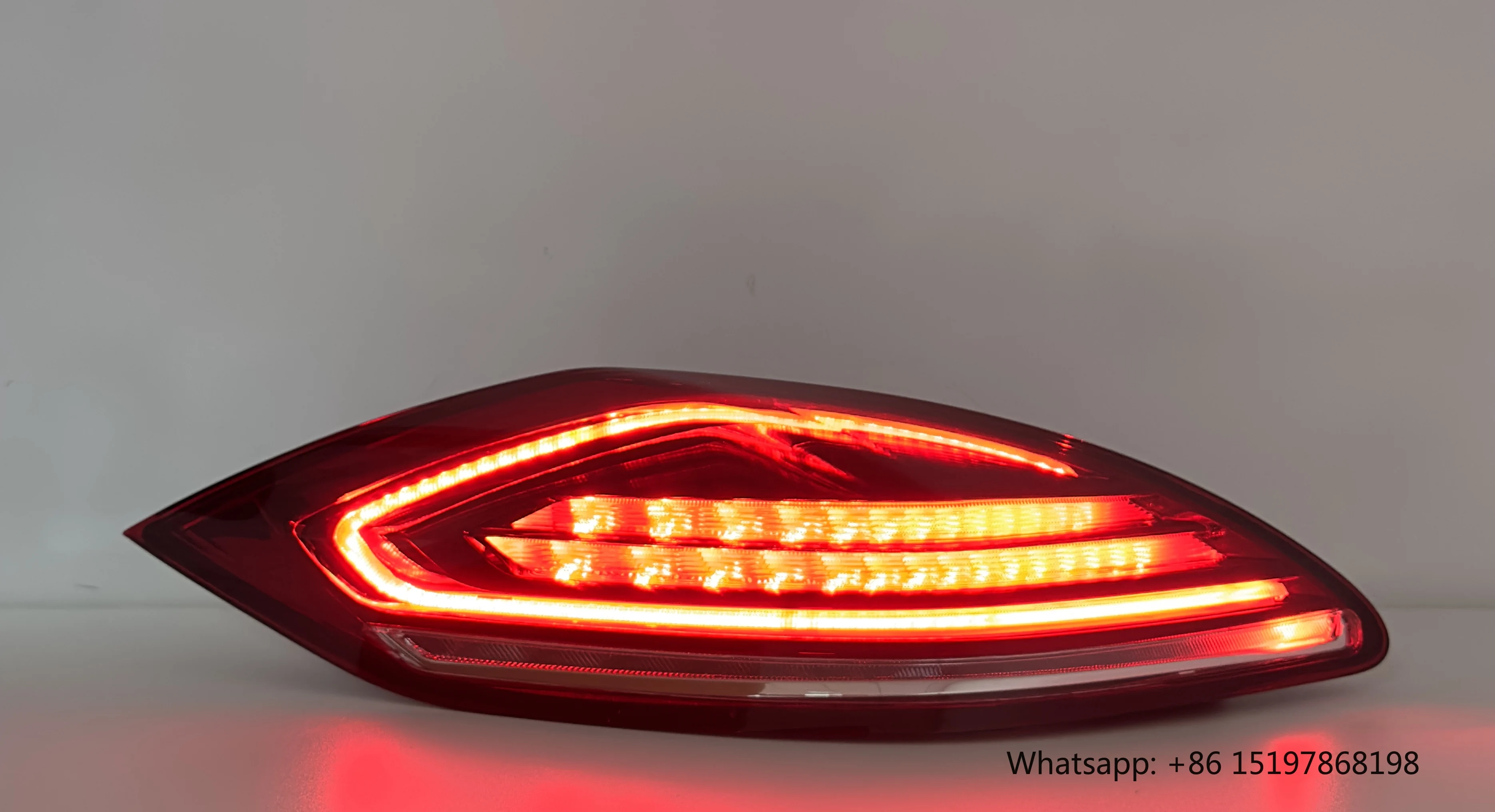 SJC for Porsche Panamera 970.1 Taillight Assembly 2010-2013 Modified LED Rear Lamp Car Accessories Plug and Play Lighting System