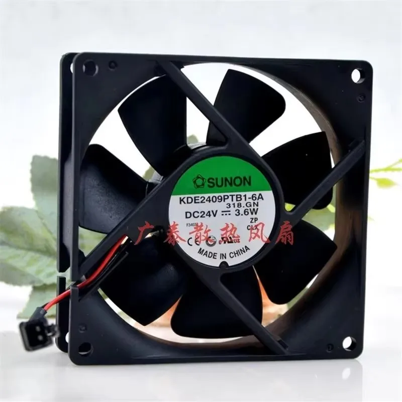 Оригинальный KDE2409PTB1-6A 24 В 3,6 Вт 90*90*25 мм 9 см преобразователь частоты Siemens охлаждающий вентилятор