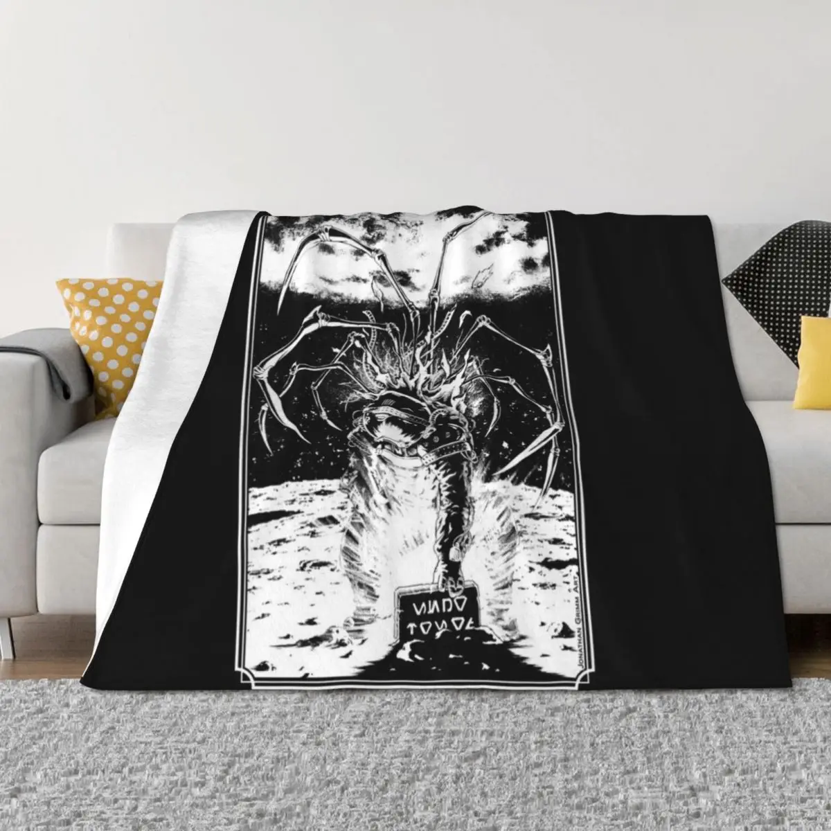 

Arachnonaut Throw Blanket Luxury St Custom Large Picnic Blankets