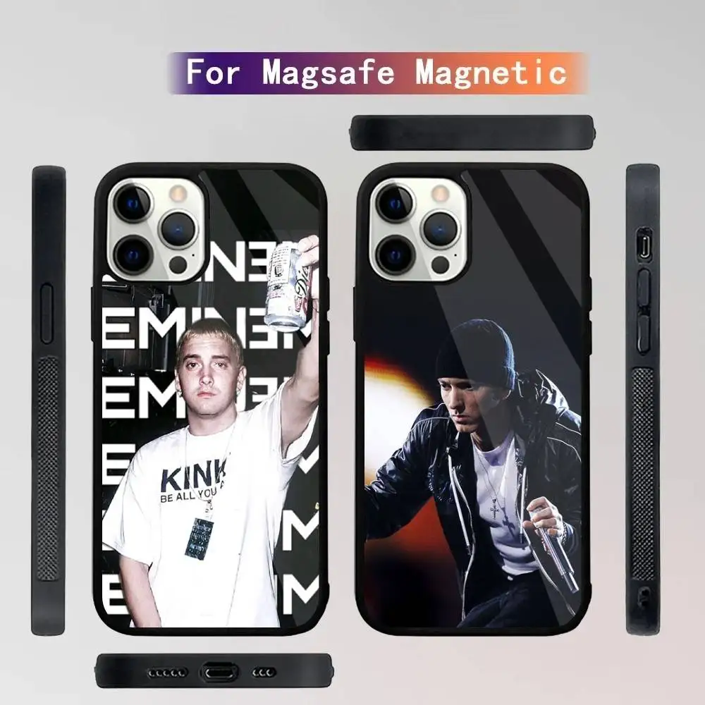 

Singer Eminem-S Phone Case For iPhone 16,15,14,13,12,11,Plus,Pro,Max Mini Magsafe Magnetic Wireless Charging