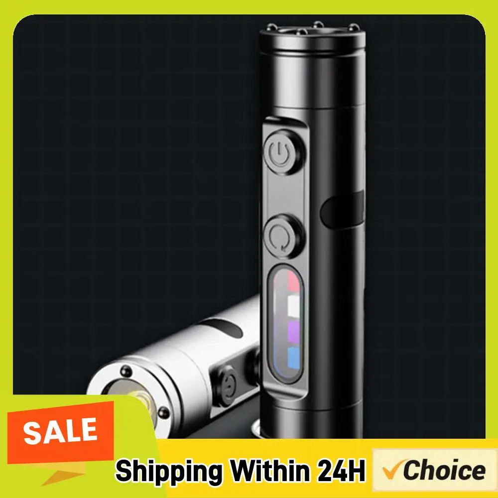 

Taclite Mini Flashlight Emergency Torch Rechargeable Magnetic LED Tactical Flashlight EDC Strong Light Outdoor LED Camping Lamp