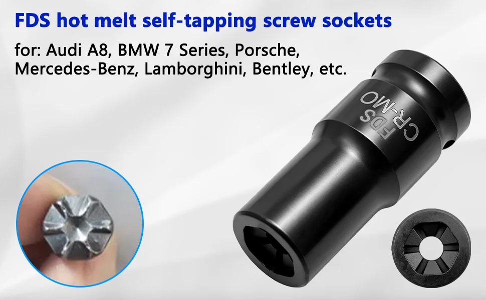 Neues Werkzeug zum Entfernen von Klimakompressoren für Elektrofahrzeuge — Kompatibel mit Tesla, Aion und anderen NEV-Modellen, inklusive FDS Flow Drill Bits – Detail 4