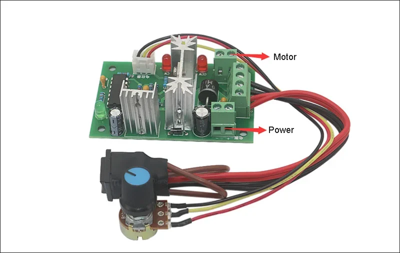 CCM2 CCM9 10-30V DC Motor Forward and Reverse Speed Controller Reversible Switch 120W PWM adjustable motor speed controller