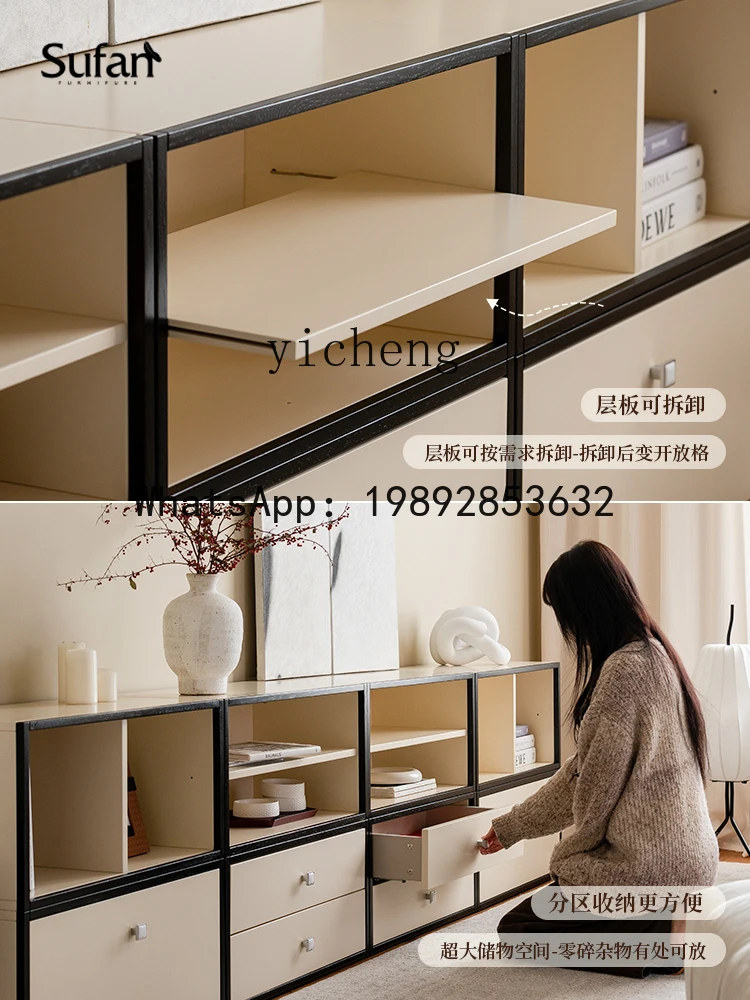 GZ Combined TV Cabinet Dining Side Storage Bookcase Shoe Cabinet Home Decoration Accessories