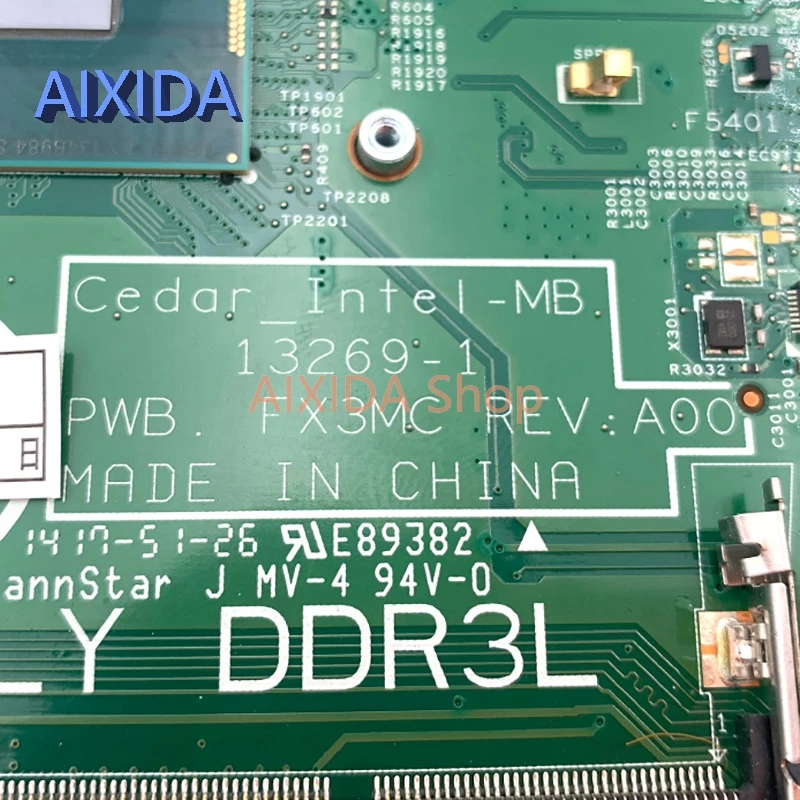 AIXIDA 13269-1 PWB.FX3MC REV:A00 CN-0HRG70 HRG70 dla Dell Inspiron 15 3442 3542 3443 3543 5748 płyta główna laptopa 2957U CPU