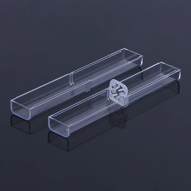 Transparent for Case Pen Holder Storage Box Stationery School Office