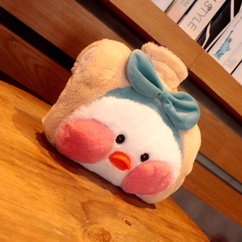 Botella de agua caliente de goma para invierno, bolsa de agua caliente, compresa caliente, aislamiento duradero, carcasa de felpa bonita de dibujos animados, regalo de vacaciones