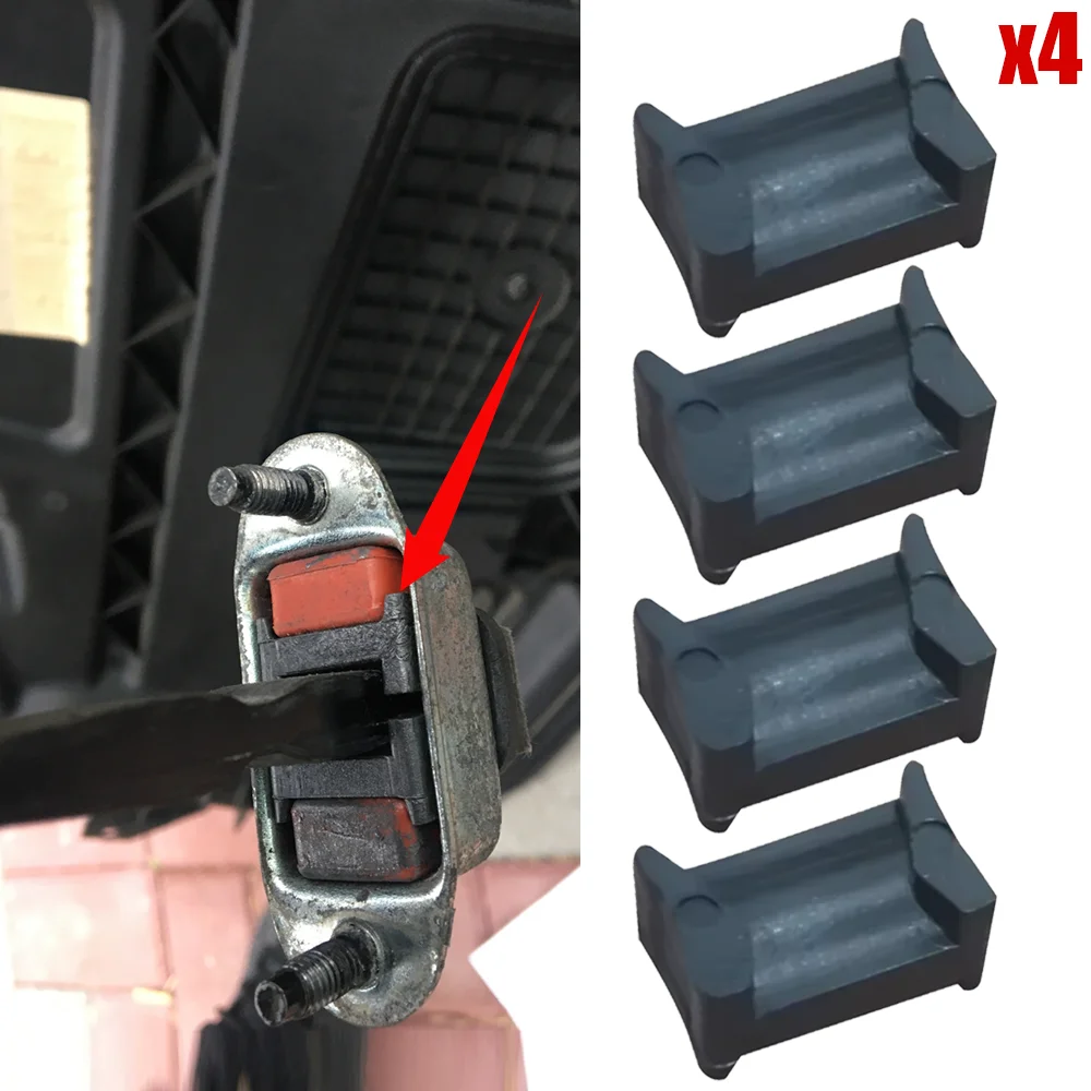 4X Car Door Check Strap Repair Kit Stopper Damping Clip For Nissan Qashqai Almera N16 Dualis March Primera For Honda Civic Cr-v