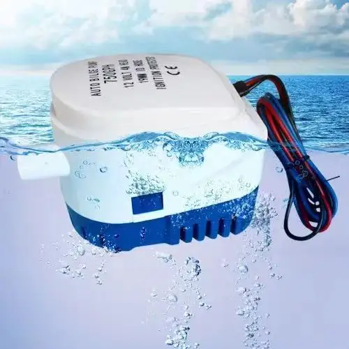 12V 24V 1100GPH 750GPH 600GPH Submersible Water Pump 12V Automatic Boat Bilge Pump With Auto Folat Switch Electric Pump For Boat