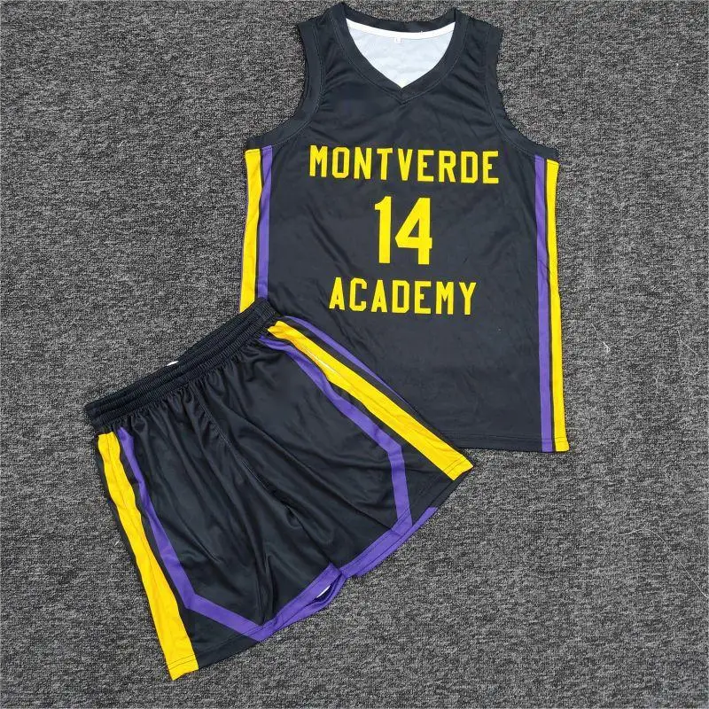 

4~14y Kids American Basketball Jerseys Training Team Uniforms Boys Sports Suit Vest+Beach Pants Street Basketball Sports Suit