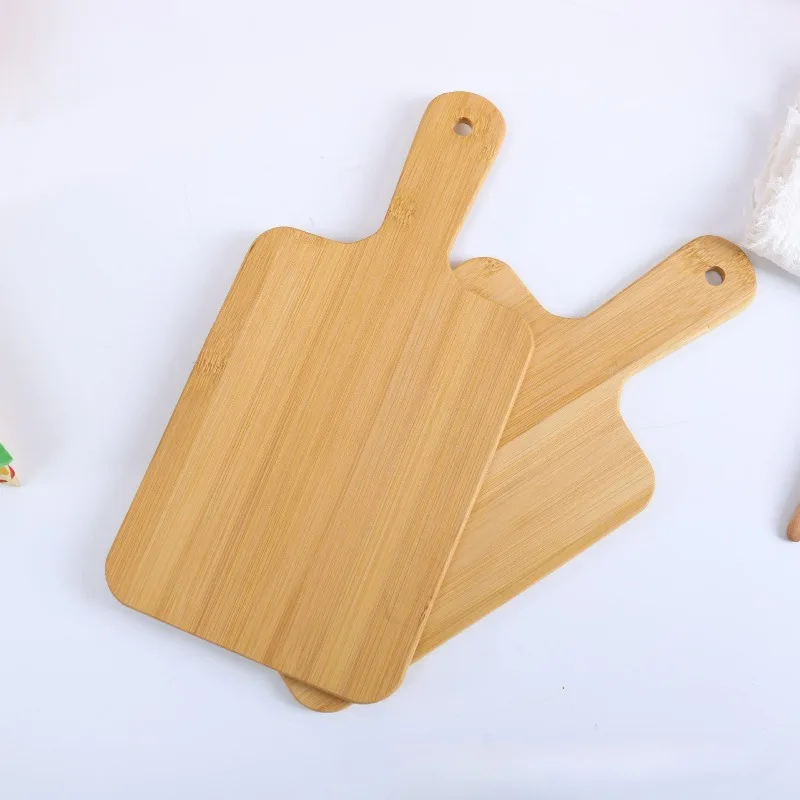 

Bamboo Cutting Board with Handle Bamboo Charcuterie Kitchen Chopping Board for Pizza,Bread,Cheese,Charcuterie,Fruit,Vegetables