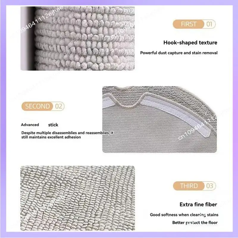 N83R compatibile con Roborock Robot aspirapolvere T8 accessori Q7MAX + parti di ricambio in tessuto accessori spazzola