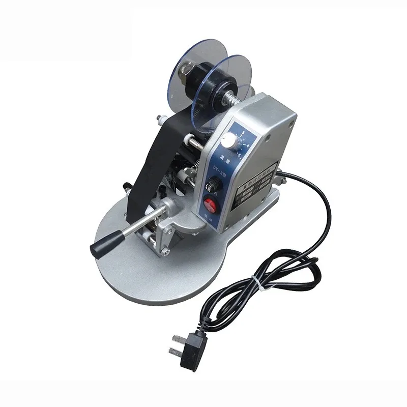 Manual Ribbon Coding Machine, Hand Stamping Date Printer, Direct Thermal Inkjet Marking Machine