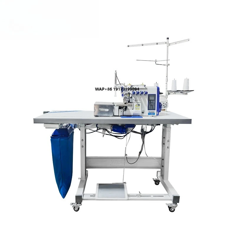 

Rosew GC889UT-RAC Industrial Flat-Bed Motorized Automatic Side Seaming Overlock Sewing Machine Auto Fabric Counting Collection