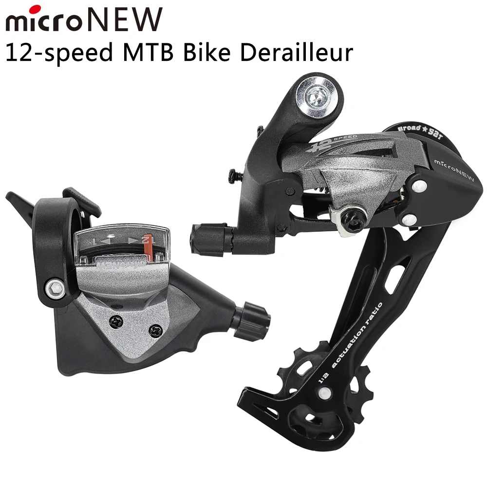 Micronew-マウンテンバイク用のオリジナルシフトレバー,12スピードマウンテンバイク用のオリジナルリアディレイラー
