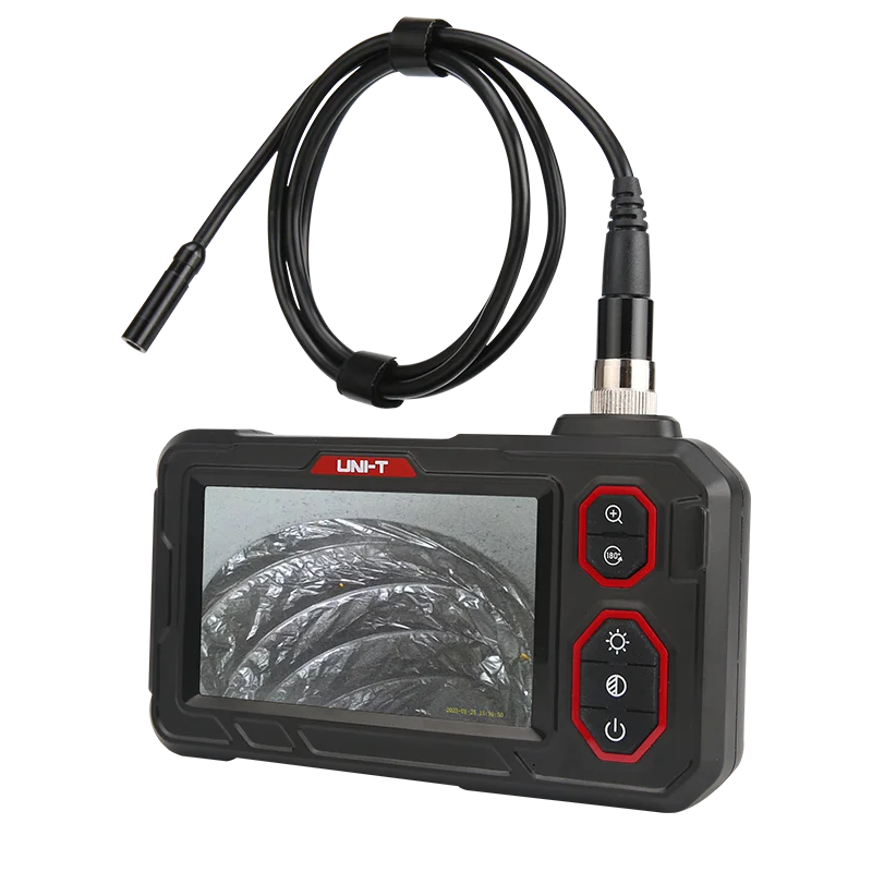 UNI-T UT667 المنظار الصناعي 4.3 بوصة IPS شاشة LCD المهنية المنظار الصناعي كاميرا التفتيش 1 متر 5 متر 10 متر أنبوب