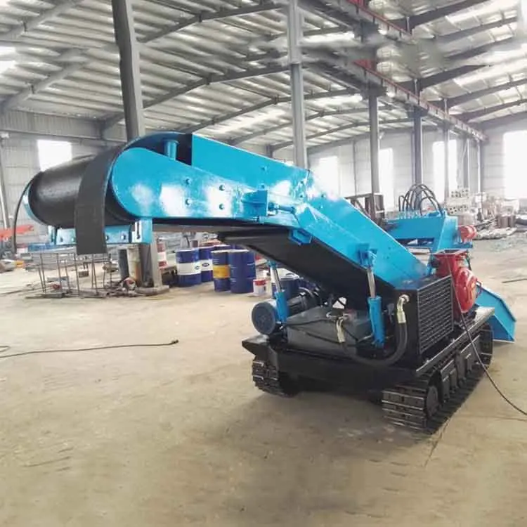 High Quality Customized Folding Tail Type Inclined Lane Tunnel Crawler Mucking Loader Slag Removal Machine Motor Manufactured