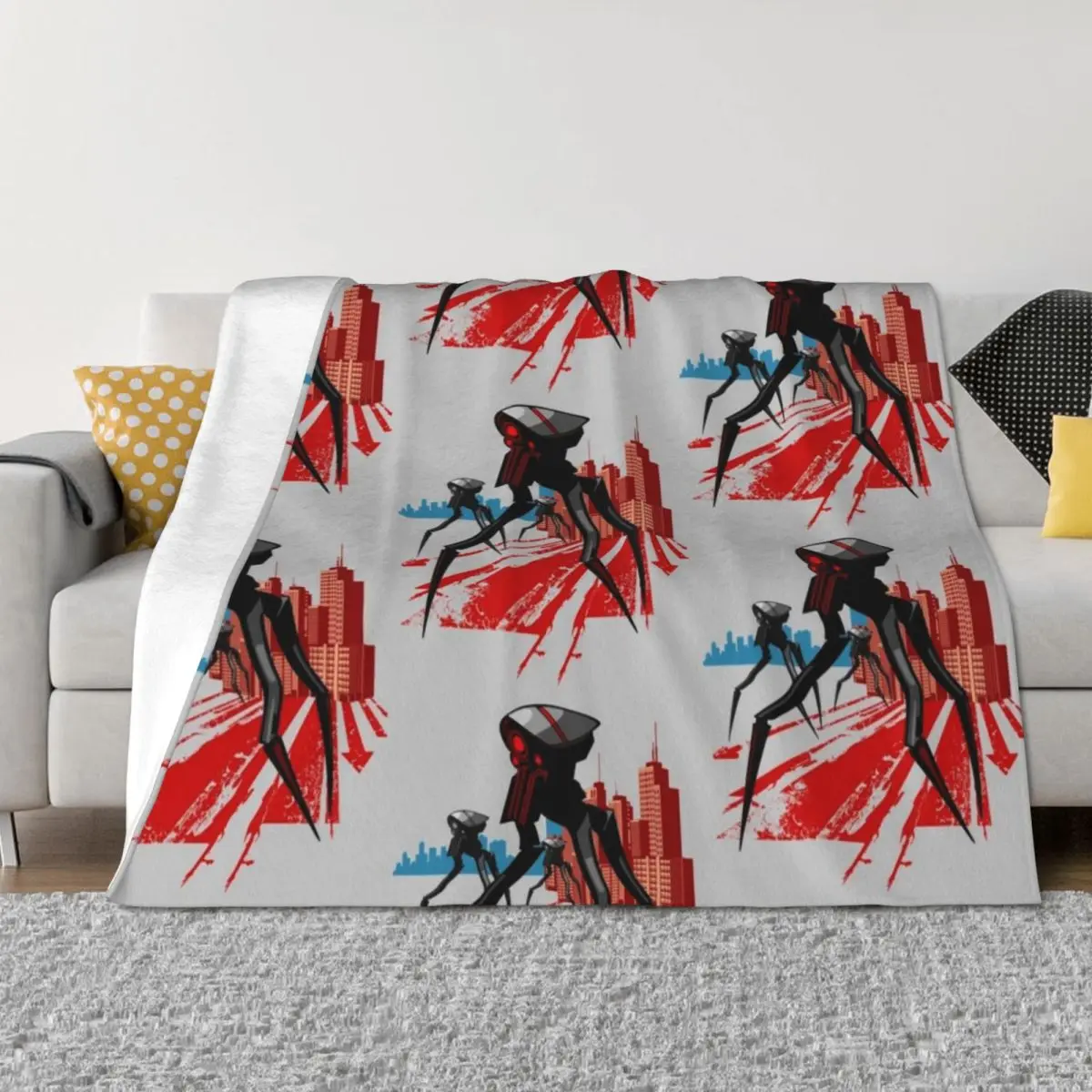 

Tripod Throw Blanket Blankets For Bed funny gift Plush Giant Sofa Blankets