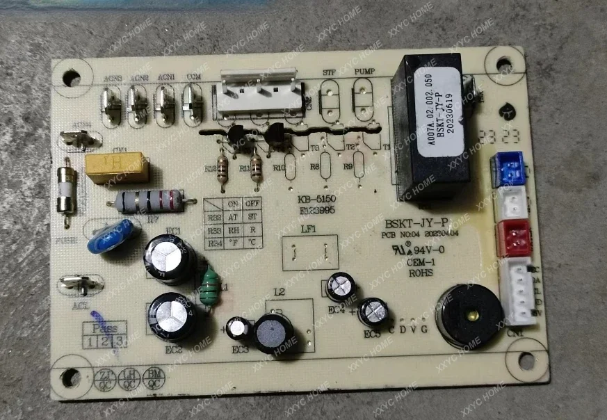 Disassembling Mobile Air Conditioning Motherboard LC-BSKT-JY-P Display QJ-TBL07A-1/A007a.02.002.053