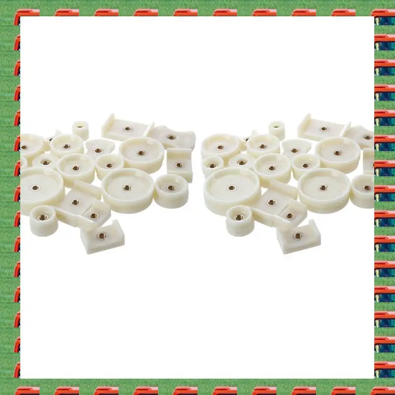 ABMO Pack Of 40 Watch Back Press Fitting Dies Watch Repair Kit Round And Rectangular