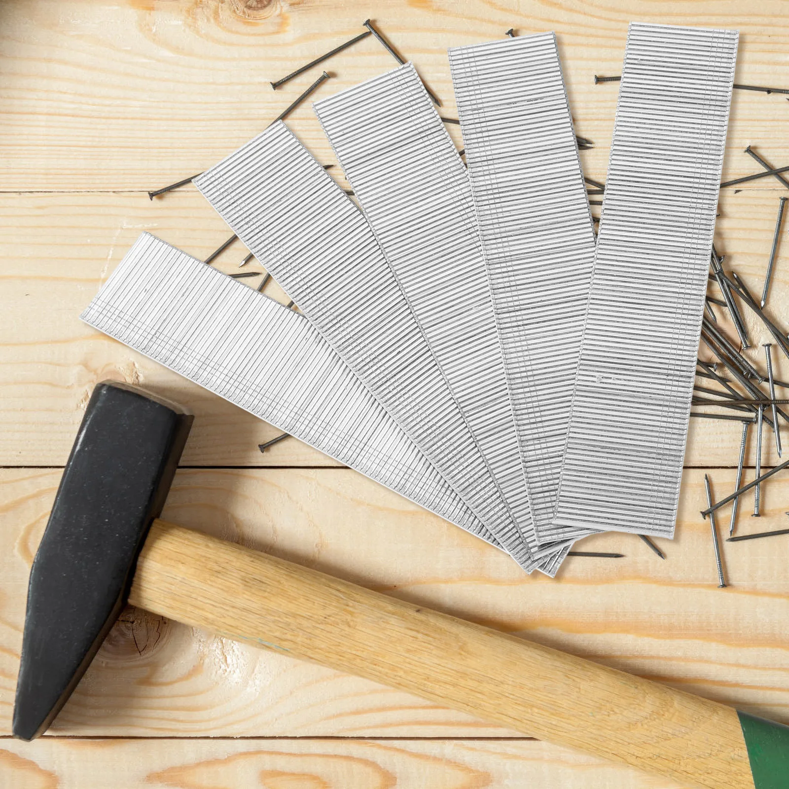 

5000Pcs Stainless Steel Stapler Staples Heavy Duty Multi-Function Woodworking Office DIY Furniture Staples Replacement Nails