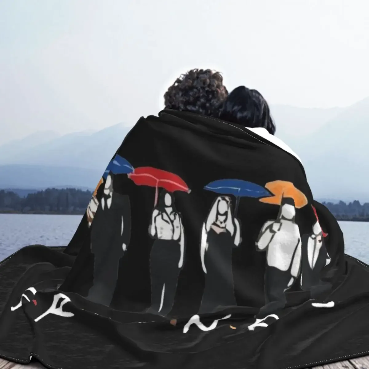 Friends TV Show American Blanket Fleece Summer Air Conditioning Central Perk Portable Warm Throw Blanket for Sofa Car Bedspread