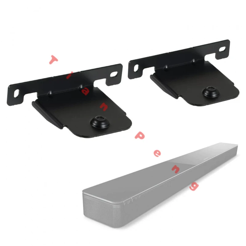 

For LG SH4/SJ4R/SJ4Y/SJ4/SJ2/SK4D/SJ5B/SH8/SJ8S/SH5 Heavy-Duty Metal Soundbar Wall Bracket, precise hole spacing locks soundbar