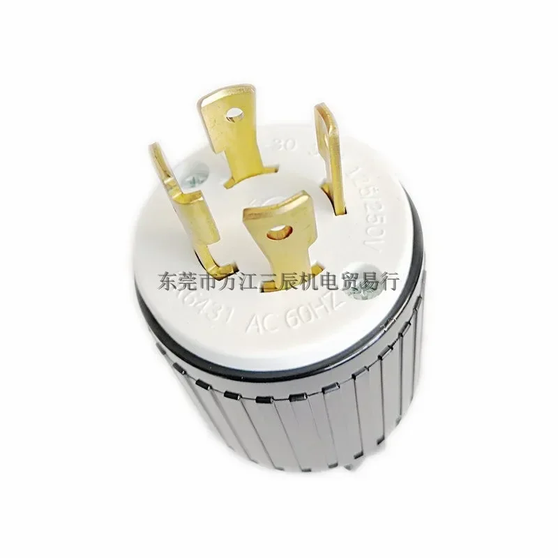 

L14-30 NEMA US standard lead-on plug LK-6431 W30A125/250V UL Industrial